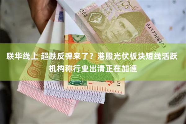 联华线上 超跌反弹来了？港股光伏板块短线活跃 机构称行业出清正在加速