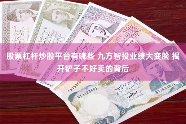股票杠杆炒股平台有哪些 九方智投业绩大变脸 揭开铲子不好卖的背后