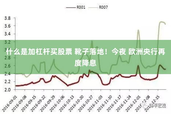 什么是加杠杆买股票 靴子落地！今夜 欧洲央行再度降息