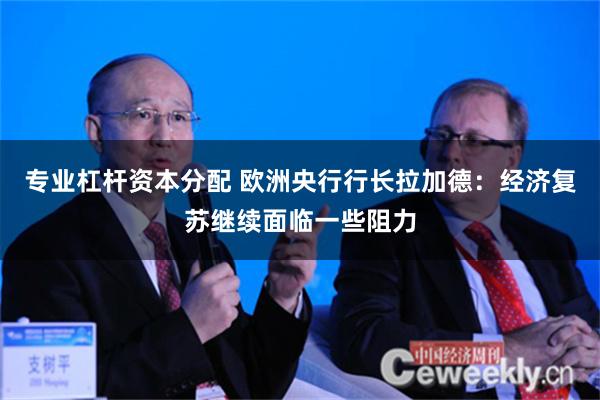 专业杠杆资本分配 欧洲央行行长拉加德：经济复苏继续面临一些阻力