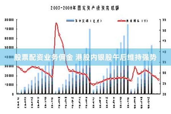 股票配资业务佣金 港股内银股午后维持强势