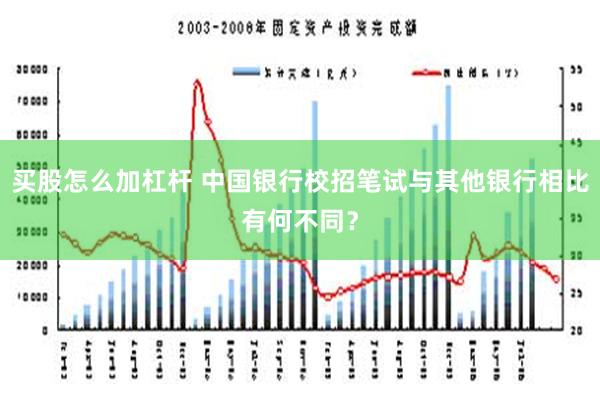 买股怎么加杠杆 中国银行校招笔试与其他银行相比有何不同？