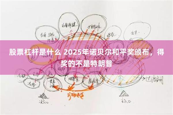 股票杠杆是什么 2025年诺贝尔和平奖颁布,得奖的不是特朗普