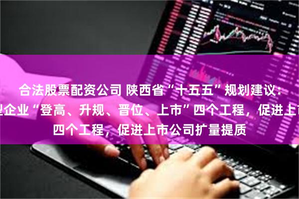 合法股票配资公司 陕西省“十五五”规划建议：持续实施科技型企业“登高、升规、晋位、上市”四个工程，促进上市公司扩量提质